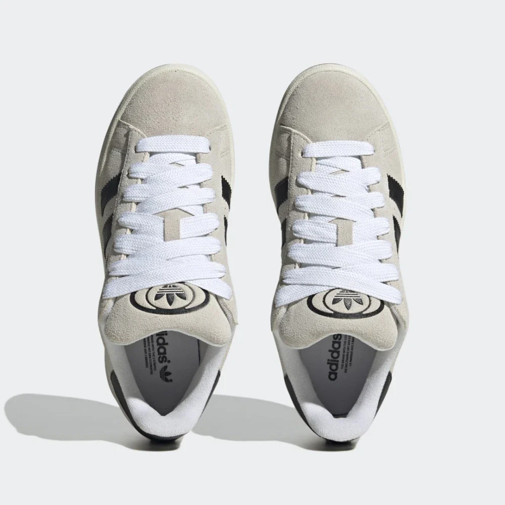 Adidas Campus 00's Crystal White Core Black - Image 5