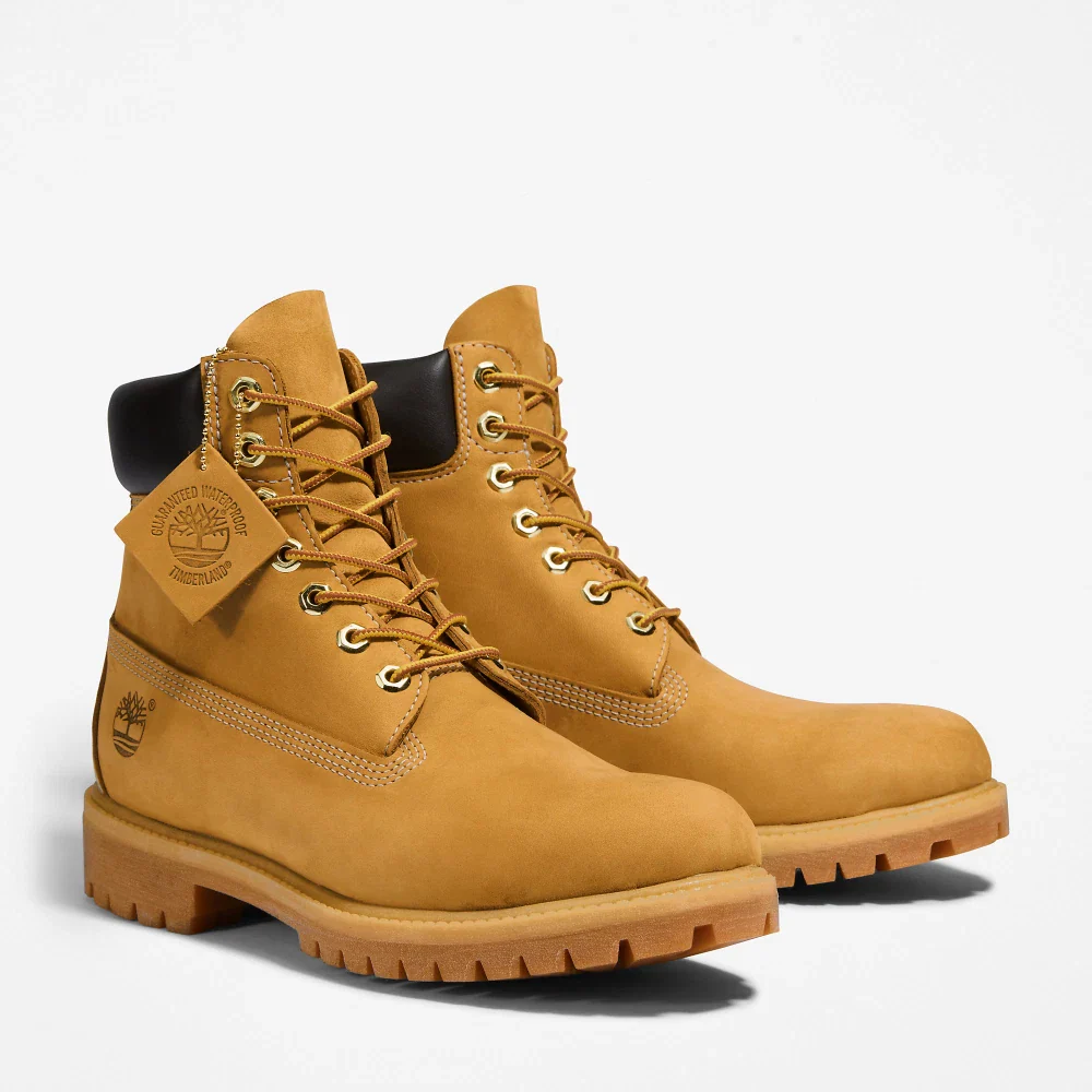 TIMBERLAND PREMIUM 6 INCH LACE UP BOAT BEIGE - Image 3